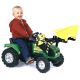 Zeleni Trac bagerski traktor - .slika
