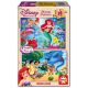 Disney princese: 2 x 16-delni leseni sestavljanki - .slika