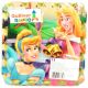 Disney princese: 9-delna velikanska talna penasta sestavljanka - .slika