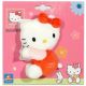 Pozdrav Kitty, 15 cm velika plišasta figura v rdeči obleki z magnetom - .slika