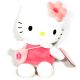 Hello Kitty 15 cm rožnato oblečeno plišasto figuro s torbico - .slika