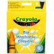 Crayola: 8 kosov pralne pastelne krede - .slika
