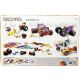Komplet koles z 52 deli Geomag - .slika