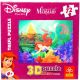 Mala morska deklica 72-delni hologramski puzzle - .slika