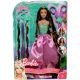 Barbie: Princesa Barbie z zamenljivimi rjavimi prameni - .slika