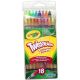 Crayola: 18 barvnih svinčnikov na vrtenje - .slika