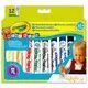 Crayola Mini Kids: 12 db tompa hegyű filctoll - . kép