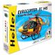 Eurocopter EC-145 Sécurité Civile helikopterski model komplet 1:72 - .slika