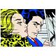 Avto, Roy Lichtenstein - Umetniška sestavljanka - .slika