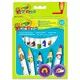 Crayola Mini Kids: Paksud naturaalsed värvipliiatsid - 8 tk - .pilt