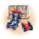 Dickie Crazy Flippy avto - modra - .slika