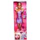Barbie: Zabavna Barbie v bleščeče rožnati obleki - .slika