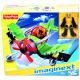 Fisher-Price: Imaginext Gospodarji neba - zeleni lovski letalec s pilotom - .slika