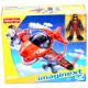 Fisher-Price: Imaginext Gospodarji neba - rdeče lovsko letalo s pilotom - .slika
