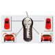 Dickie Flip Set avto - 13 cm - rdeč - .slika