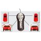 Dickie Flip Set avto - 13 cm - siva - .slika
