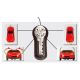 Dickie Flip Set avto - 13 cm - rumena - .slika