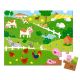 Živalski 24-delni puzzle v torbi - .slika