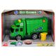 Smetarski tovornjak City Cleaner zelene barve - 15 cm - .slika