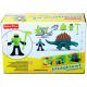 Fisher-Price: Imaginext dinozavri - Modri dinozaver z rudarjem - .slika
