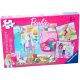 Barbie: 3 x 49 kos sestavljanka - .slika