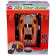 Prevrnilni dirkalni avto Flip Over Racer - modro-oranžna - .slika