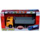 City Team oranžni tovornjak s ploščadjo - 20 cm - .slika