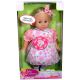 Govoreča lutka Julia v cvetlični obleki - 32 cm - .slika