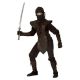 Črni ninja kostum - velikost 158 cm - .slika