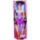 Barbie: Barbie in rožnati baletni čevelj - vijolična baletka lutka - .slika