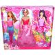 Barbie: Pravljična moda Barbie s tremi oblačili - .slika