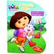 Dóra - Dan prijateljstva 1. - pobarvanka z vrtavko - .slika