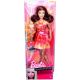 Barbie: Fashionistas modna rjavolaska z roza torbico - .slika