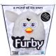 Interaktivna bela plišasta figura Furby - .slika
