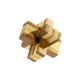Bambus 3D hudičev vozel - vozlanje - .slika