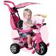 Otroški tricikel Baby Plus z glasbo - roza - .slika