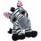 Črno-beli plišasti zebra - 14 cm - .slika