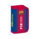 FC Barcelona: rdeče-modra peresnica z zadrgo, napolnjena - .slika