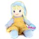 Dolly plišasta lutka - 45 cm - v oranžno-svetlo modri obleki - .slika