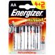Energizer Ultra: AA baterija - 4+2 kosov - .slika