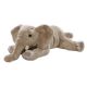 Azijski slon, ki leži, plišasta figura 25 cm - .slika