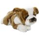 Bulldog plišasta figura 28 cm - .slika