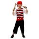 Proglašeni piratski kostum - velikost 140 cm - .slika
