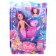Barbie: Biserna princesa - Mini morska deklica Barbie s želvo - .slika