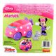 Modni Minnie miška - Minniin roza avto s mačko - .slika