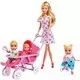 Steffi Love Puppe mit 3 Babys - . bild aus