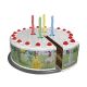 Disney Princeske: užitni okrasni trakovi za torte - 3 kosi - .slika