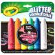 Crayola: Kreda za asfalt z bleščicami, set s 6 kosi. - .slika