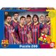 FC Barcelona: Puzzle ekipa z 200 kosi - .slika