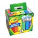Komplet pralnih kred Crayola za asfalt s 24 kosi v škatli - .slika